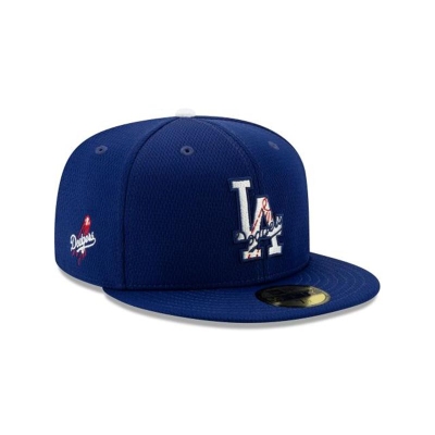 Los Angeles Dodgers Gorra | New Era MLB Batting Practice 59fifty Fitted Cap Mexico - Azules